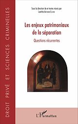 eBook (pdf) Les enjeux patrimoniaux de la séparation de Antonini-Cochin Laetitia Antonini-Cochin