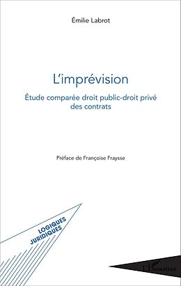 eBook (pdf) L'imprévision de Labrot Emilie Labrot