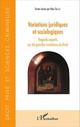 eBook (pdf) Variations juridiques et sociologiques de Dalloz Marc Dalloz