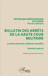 eBook (pdf) Bulletin des arrêts de la haute cour militaire de Congo Republique democratique du Congo