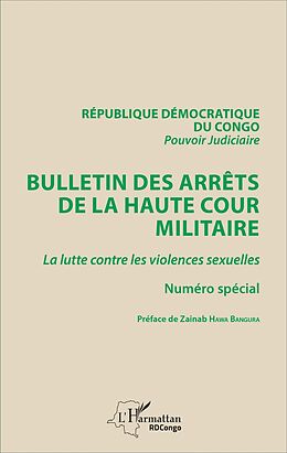 eBook (pdf) Bulletin des arrêts de la haute cour militaire de Congo Republique democratique du Congo