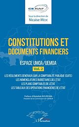 eBook (pdf) Constitutions et documents financiers Vol 2 Espace UMOA/UEMOA de 