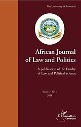 eBook (pdf) African Journal of Law and Politics de 