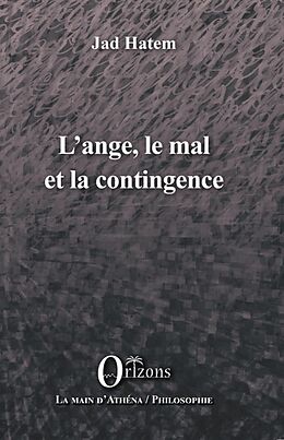 eBook (pdf) L'ange, le mal et la contingence de Hatem Jad Hatem