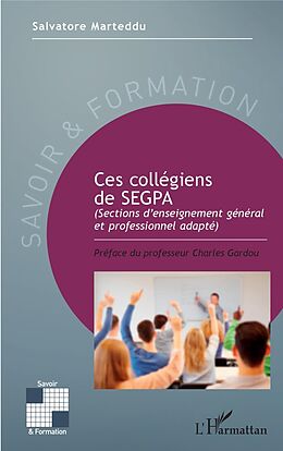 eBook (pdf) Ces collégiens de SEGPA de Marteddu Salvatore Marteddu