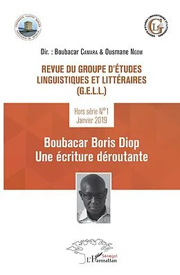 PDF Revue du groupe d'études linguistiques et littéraires von Camara Boubacar Camara