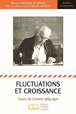 eBook (pdf) FLUCTUATIONS ET CROISSANCE de Destanne de Bernis, Borrelly