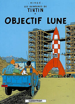 Fester Einband Les Aventures de Tintin. Objectif Lune von Herge