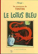 Couverture cartonnée Le lotus bleu de Hergé