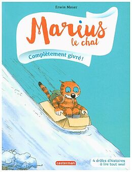 Couverture cartonnée Marius le chat - completement givre de Erwin Moser