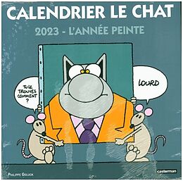 Calendrier Calendrier Le Chat 2023. de Geluck