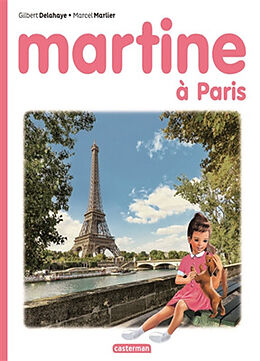 Couverture cartonnée Martine à Paris de Gilbert Delahaye, Marcel Marlier
