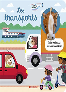 Couverture cartonnée Les transports : suis-moi dans mes découvertes ! de Helene Chetaud