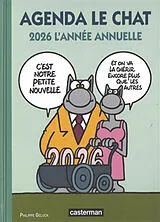 Broschiert Agenda Le Chat 2026 : l'année annuelle von Philippe Geluck