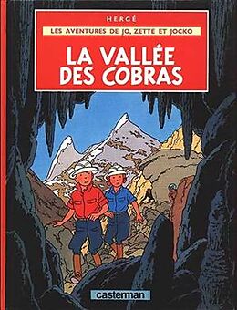 Broschiert La vallée des cobras von Hergé