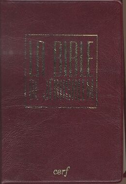 Broschiert La Bible de Jérusalem von Ecole biblique de Jérusalem