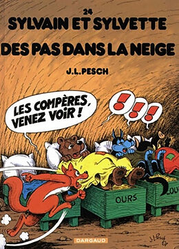 Broché Sylvain et Sylvette. Vol. 24. Des pas dans la neige de Jean-Louis Pesch