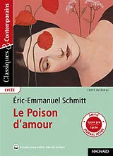Broschiert Le poison d'amour : texte intégral von Schmitt Eric Emmanuel