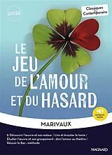 Broschiert Le jeu de l'amour et du hasard von Marivaux Pierre