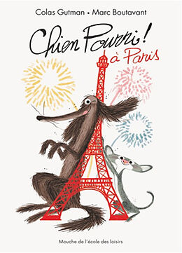 Couverture cartonnée Le chien Pourri à Paris de Colas Gutman