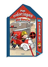 Broschiert La caserne des pompiers : coloriage maison P'tit garçon von Alexis Nesme