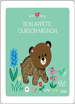 Couverture cartonnée Bon appétit, ourson mignon de Mélisande Luthringer