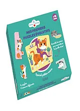 Broschiert La famille chat : mes premiers puzzles évolutifs von 