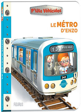 Couverture cartonnée Le métro d'Enzo de Nathalie Bélineau, Alexis Nesme