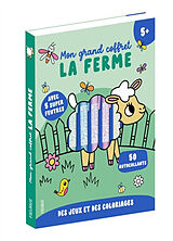 Broché Mon grand coffret la ferme : des jeux et des coloriages de 