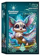 Broschiert Fantasy dreams : mon puzzle étincelant : 100 pièces von 
