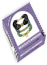 Broschiert Bracelets bandana : tout le matériel pour réaliser 3 bijoux von 