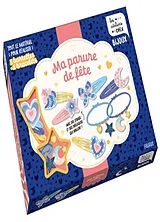 Broschiert Ma parure de fête : tout le matériel pour réaliser 5 barrettes & 2 bracelets von Clémentine Guivarc'h