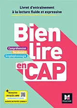 Broschiert Bien lire en CAP : compréhension, vocabulaire, graphophonologie : livret d'entraînement à la lecture fluide et expres... von 