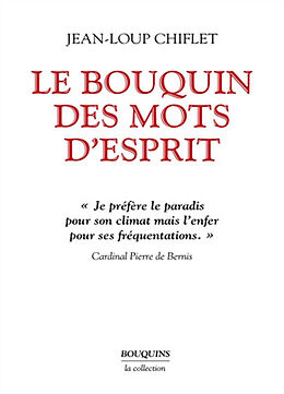 Broché Le bouquin des mots d'esprit de Jean-Loup Chiflet