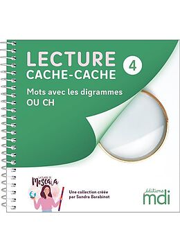 Broschiert Lecture Cache-Cache Tome 4 ; Mots Avec les Digrammes Ou, Ch von Sandra Barabinot