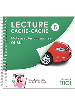 Broschiert Lecture Cache-Cache Tome 6 ; Mots Avec les Digrammes Oi, An von Sandra Barabinot