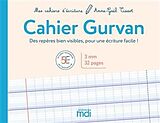 Broché Cahier Gurvan 3 mm : des repères bien visibles pour une écriture facile ! de Anne-Gaël Tissot