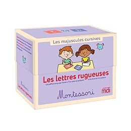 Coffret Mes cahiers d'écriture : lettres rugueuses Montessori de Samirra Trari