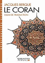 Broschiert Le Coran : essai de traduction von Jacques Berque