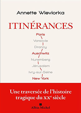 Broché Itinérances : parcours d'historienne de Wieviorka-a