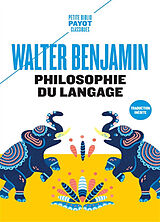 Broché Philosophie du langage de Walter Benjamin