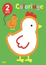 Broschiert Les animaux de la ferme : coloriage, 2 ans von Marie-Hélène Grégoire