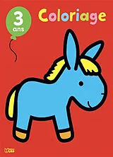 Broschiert Les animaux de la ferme : coloriage, 3 ans von Marie-Hélène Grégoire