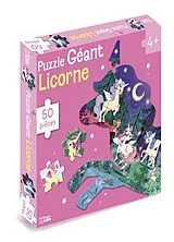 Broschiert Licorne : puzzle géant : 50 pieces von Emmanuelle Colin
