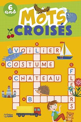 Broché Superblocjeux Mots Croises6ans de 