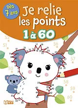 Broschiert Je relie les points 1 à 60 : dès 7 ans von Rozenn Follio-Vrel