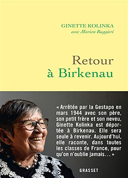 Broschiert Retour à Birkenau von Ginette Kolinka