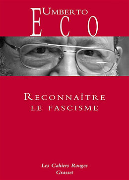 Broschiert Reconnaître le fascisme von Umberto Eco