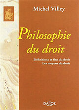 Broché Philosophie du droit de Michel Villey