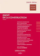Broschiert Droit de la construction 2024-2025 von Charles Gijsbers